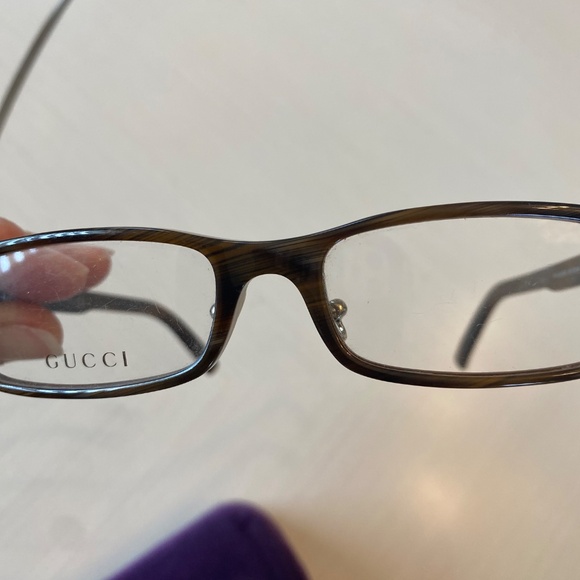 New GUCCI Eyeglasses Frames GG1578 2B7 52-17-140 Brown - Picture 3 of 8
